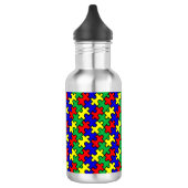 Legpuzzel Naadloos Patroon-22675 Waterfles (Links)