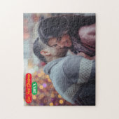 Legpuzzel -Onze Eerste Kerstmis -Foto/jaar toevoeg (Verticaal)