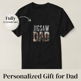 Legpuzzel papa t-shirt