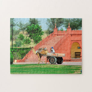 Legpuzzel Rajastan Jaisalmer Dromedaris