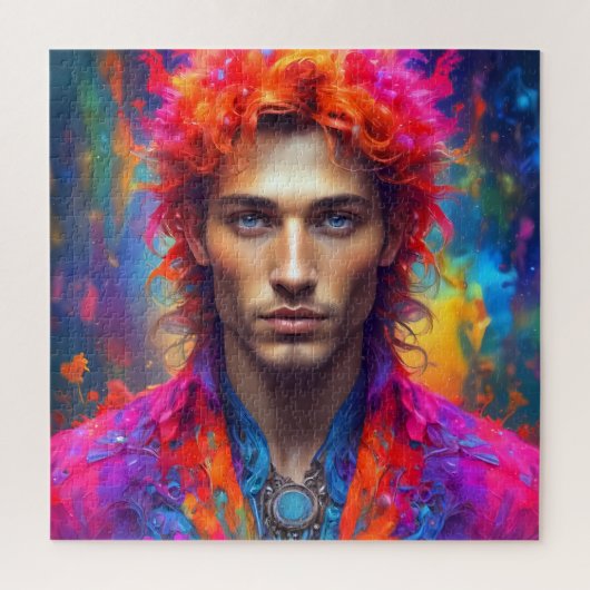 Legpuzzel sets van een Man portret (Verticaal)