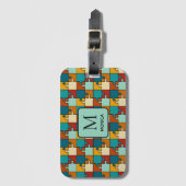  legpuzzel stukjes Monogram Bagagelabel (Voorkant (verticaal))