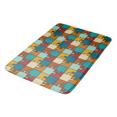 legpuzzel stukjes Patroon Badmat (Gekanteld)