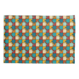  legpuzzel stukjes Patroon Kussensloop