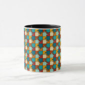  legpuzzel stukjes Patroon Mok (Midden)