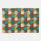 legpuzzel stukjes Patroon Theedoek (Horizontaal)