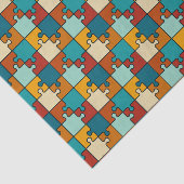  legpuzzel stukjes Patroon Tissuepapier (Detail)