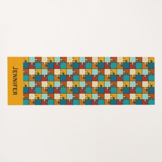 legpuzzel stukjes Patroonnaam Yogamat (Achterkant (horizontaal))