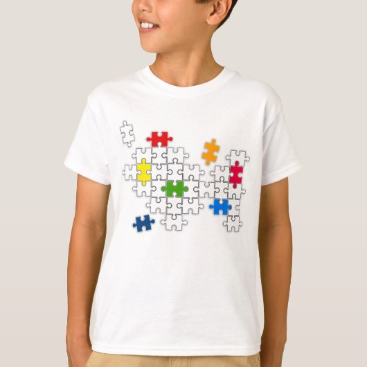 Legpuzzel T-shirt (Voorkant)