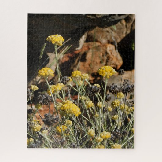legpuzzel tuin bloemen stijl ontwerp (Verticaal)