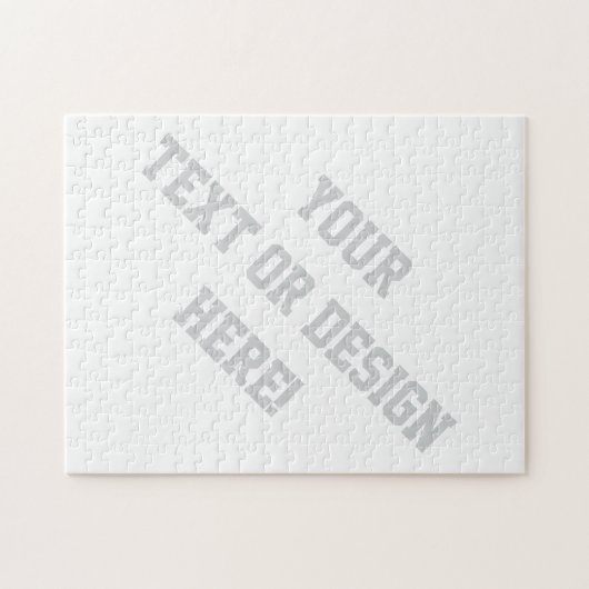 legpuzzel - Uw ontwerp toevoegen (Horizontaal)