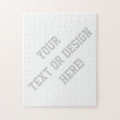  legpuzzel - Uw ontwerp toevoegen (Verticaal)