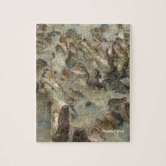 Legpuzzel van alligator (Verticaal)