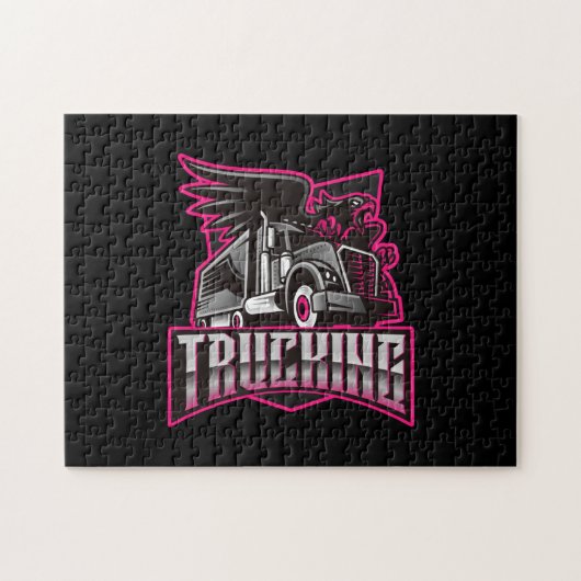 Legpuzzel Vrachtwagenvervoer (Horizontaal)