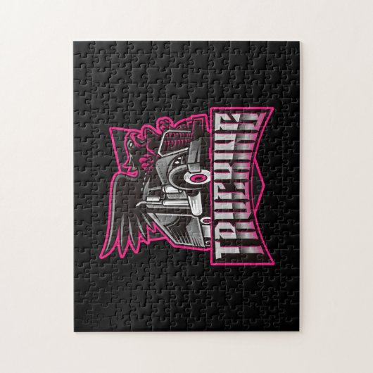 Legpuzzel Vrachtwagenvervoer (Verticaal)