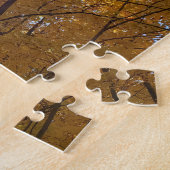 Legpuzzel - zonneschijn door Herfst Bossen (Zijkant)