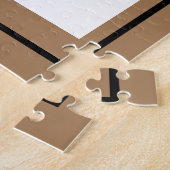 Legpuzzel Zwart/Tan Geit (Zijkant)