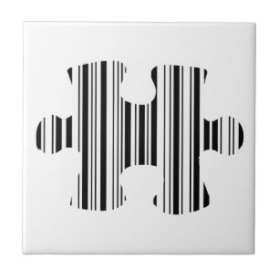 LEGPUZZELSTUK STAAFCODE Patroonontwerp Tegeltje