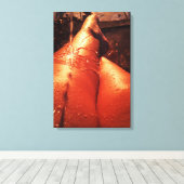 Legs Canvas Afdruk (Insitu (Houten vloer))