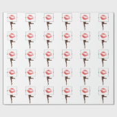 Legs en kus cadeaupapier (Vlak)