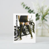 Legs en strijken briefkaart (Staand voorkant)