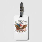 Legsignet Army Schild Bagage Label (Voorkant (verticaal))