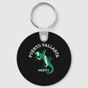 Leguaan Iguana Puerto Vallarta Strandvakantie Voor Sleutelhanger