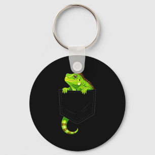 Leguaankostuum reptiel hagedis halloween mannen ki sleutelhanger