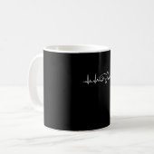 leguanen hartslag koffiemok (Voorkant links)