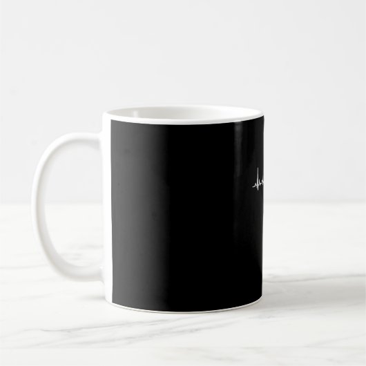 leguanen hartslag koffiemok (Links)