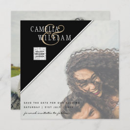 LEHg FOTO WEDDING QR CODE RSVP SAVE DATE INVITE