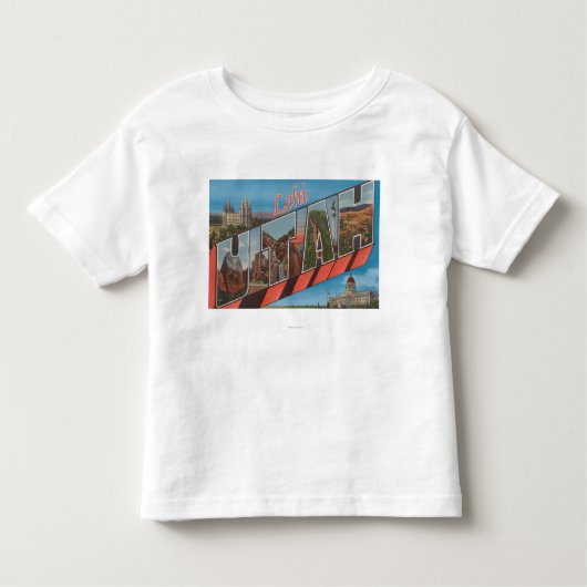 Lehi, UtahLarge Letter ScenesLehi, UT Kinder Shirts (Voorkant)