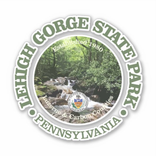Lehigh Gorge SP Sticker (Voorkant)