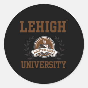 Lehigh Mountain Hawks Laurels Ronde Sticker