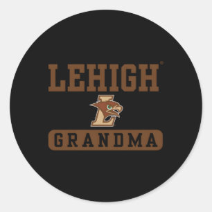 Lehigh Mountain Hawks Oma Ronde Sticker