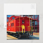 Lehigh/NE Caboose 583 Briefkaart (Voorkant / Achterkant)