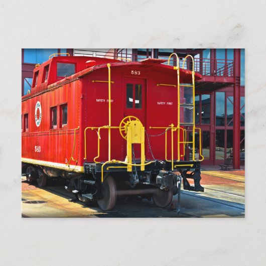 Lehigh/NE Caboose 583 Briefkaart (Voorkant)