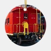 Lehigh/NE Caboose 583 Keramisch Ornament (Voorkant)