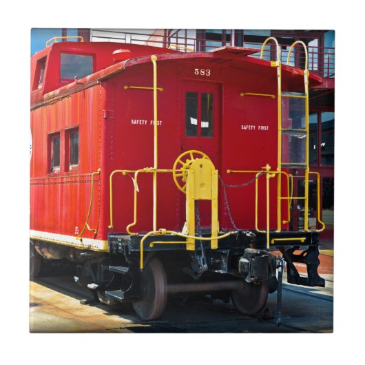 Lehigh/NE Caboose 583 Tegeltje (Voorkant)