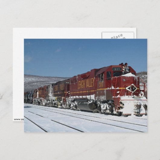 Lehigh Valley, EMD Briefkaart (Voorkant / Achterkant)