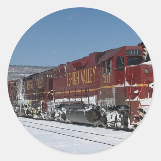 Lehigh Valley, EMD Ronde Sticker (Voorkant)
