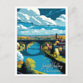 Lehigh Valley Pennsylvania USA vintage reizen Briefkaart (Voorkant)