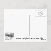 Lehigh Valley Railroad-A Second Century Service Briefkaart (Achterkant)