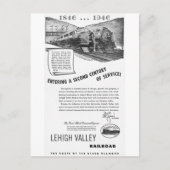 Lehigh Valley Railroad-A Second Century Service Briefkaart (Voorkant)