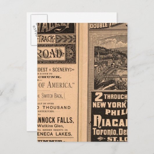 Lehigh Valley Railroad Briefkaart (Voorkant / Achterkant)