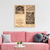 Lehigh Valley Railroad Canvas Afdruk (Insitu (Woonkamer))