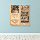 Lehigh Valley Railroad Canvas Afdruk (Insitu (Houten vloer))