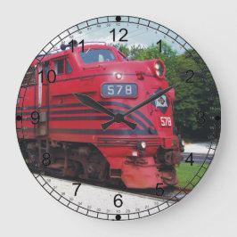 Lehigh Valley Railroad F-7A #578 @ Cape May N.J. Grote Klok