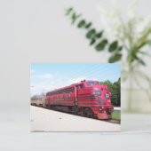 Lehigh Valley Railroad F-7A #578 in Cape May N. J. Briefkaart (Staand voorkant)