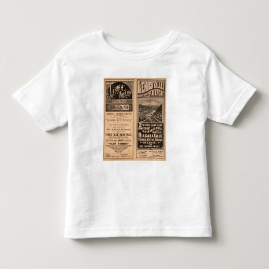 Lehigh Valley Railroad Kinder Shirts (Voorkant)